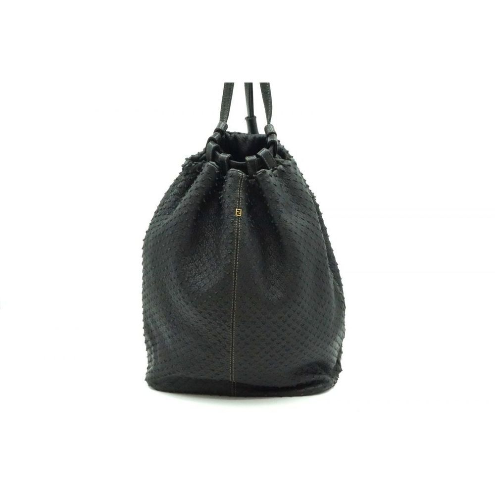 Fendi Backpack Bag Rucksack Drawstring Ff Leather… - image 1